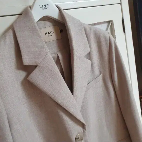 [BUNJANG] NAIN Spring Jacket Beige / 나인 봄자켓/55-정66