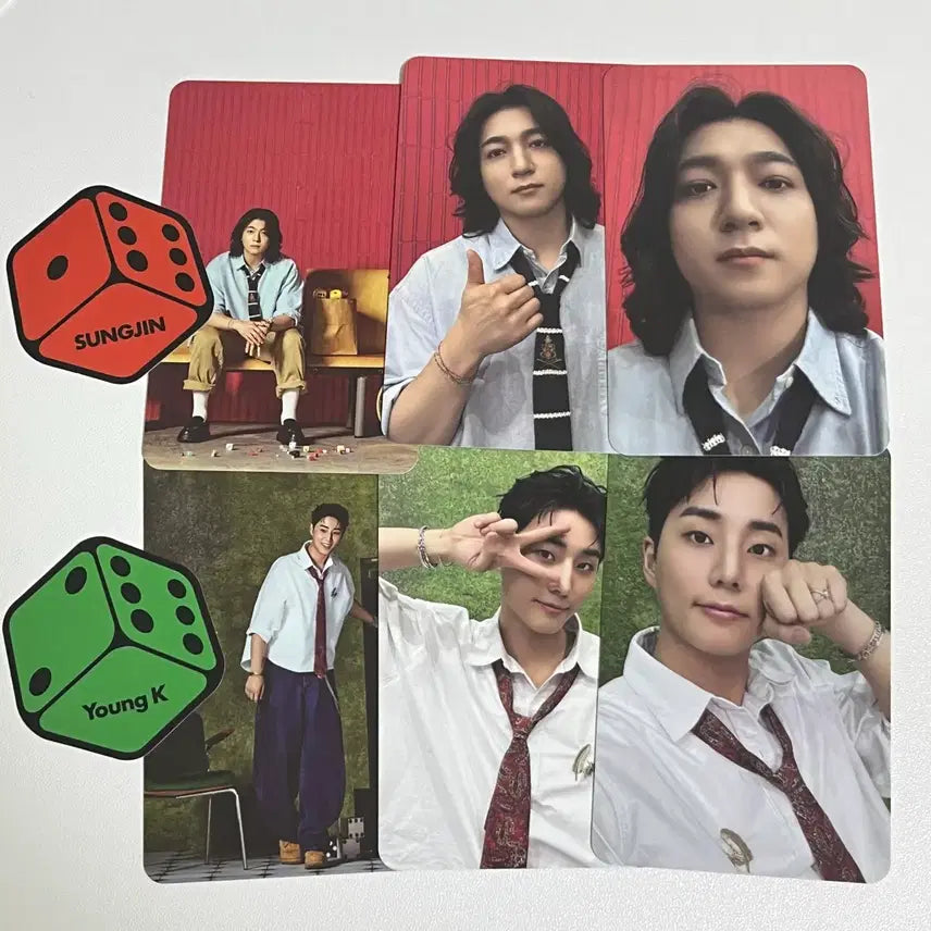 [BUNJANG] DAY6 DECEADE Platform Dice Version Nemo Photocard Set / 데이식스 데케이드 플랫폼 네모반 다이스 단순개봉