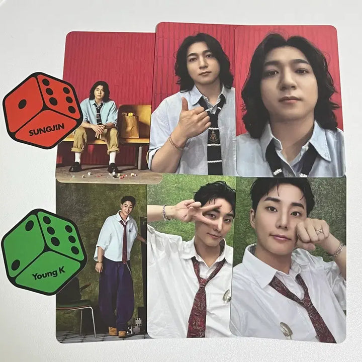 [BUNJANG] DAY6 DECEADE Platform Dice Version Nemo Photocard Set / 데이식스 데케이드 플랫폼 네모반 다이스 단순개봉