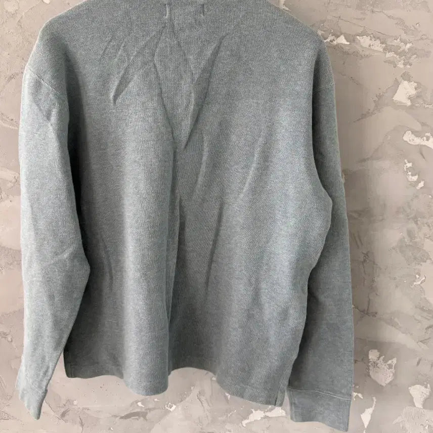 [BUNJANG] Polo Ralph Lauren Half-Zip Sweatshirt - Light Blue, M / 폴로 랄프로렌 하프집업 스웨트셔츠 하늘색m