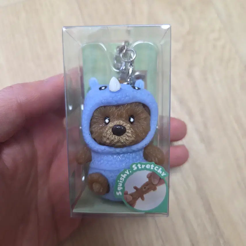 [BUNJANG] Bearlala Squeeze Figure Keychain / 베어라라 피규어 키링 스퀴시 말랑이 곰 미개봉 새상품