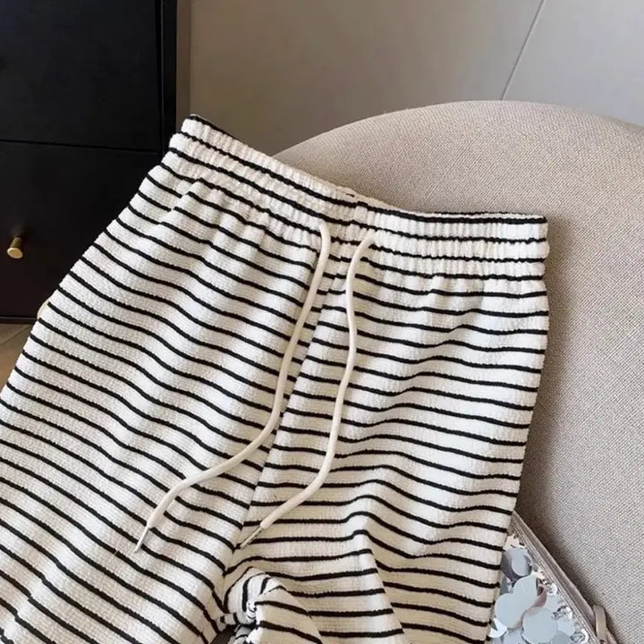 [BUNJANG] Striped Banding Pants / 스트라이프 밴딩 팬츠 바지