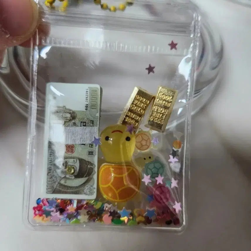 [BUNJANG] Handmade Lucky Turtle Zipper Bag Charm / 거북이 키링