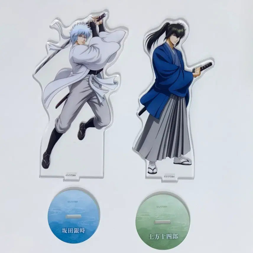 [BUNJANG] Gintama Gintoki White Night Yaksha Hijikata Gashigaki Acrylic Stand / 은혼 긴토키 백야차 히지카타 가시아귀 아크릴 스탠드