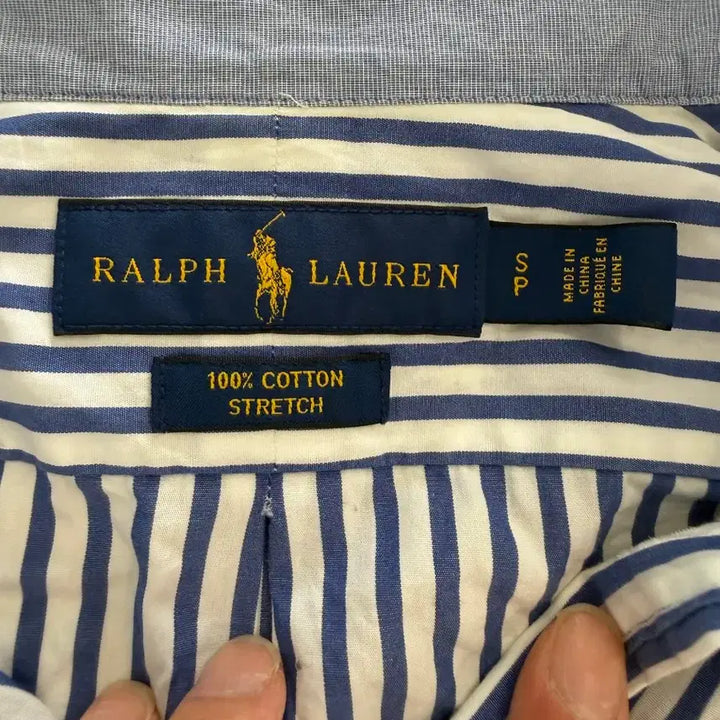 [BUNJANG] Polo Ralph Lauren Signature Stripe Shirt / 폴로 랄프로렌의 시그니처 스트라이프 S