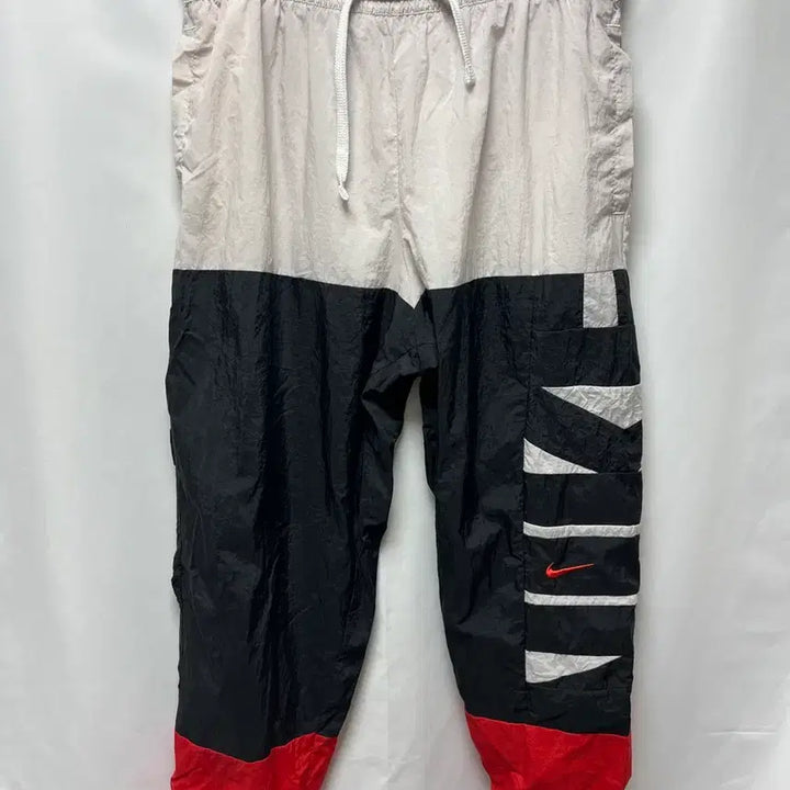[BUNJANG] Nike Starting Five Woven Jogger Pants - White/Black - 2XL / [정품/2XL] 나이키 스타팅 파이브 우븐 화이트블랙 우븐 팬츠 바지