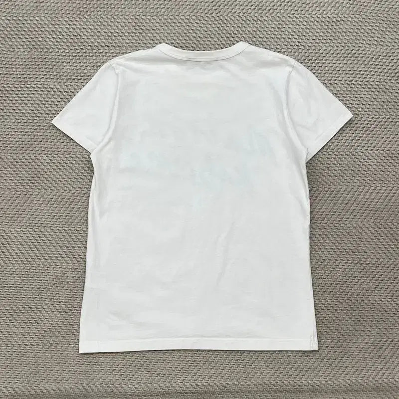 [BUNJANG] Maison Kitsuné Big Logo Short Sleeve T-Shirt / 메종키츠네 빅로고 반팔티 r3612