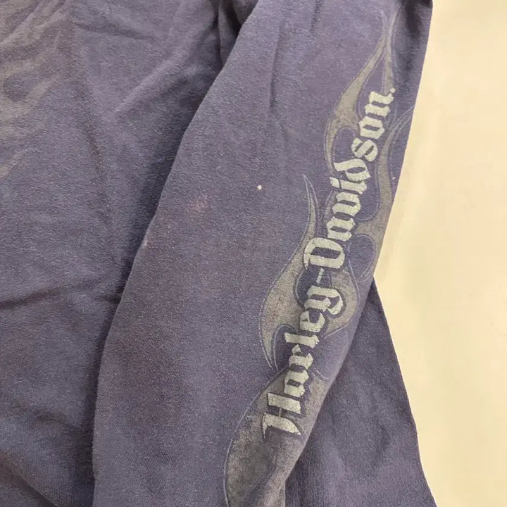 [BUNJANG] Vintage Harley-Davidson Long Sleeve Flame T-Shirt XL / 빈티지 할리데이비슨 롱슬리브 플레임 xl