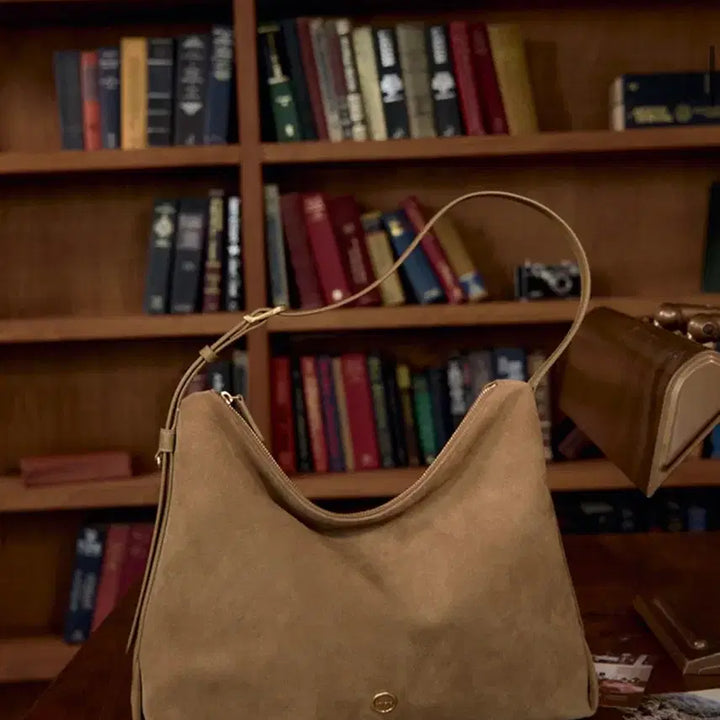 [BUNJANG] LEMAIRE Agnes Suede Bag Beige / [새상품,택있음]르메메 삭 아네스 스웨이드백 베이지