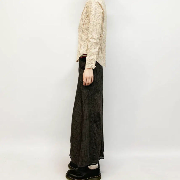 [BUNJANG] AS KNOW AS DE BASE Flower Pattern Shirt / AS KNOW AS DE BASE 플라워 패턴 셔츠