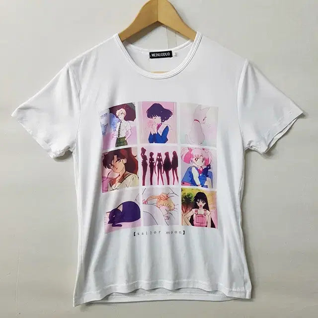 [BUNJANG] Meinuoduo Sailor Moon T-Shirt / MEINUODUO 세일러문 티셔츠
