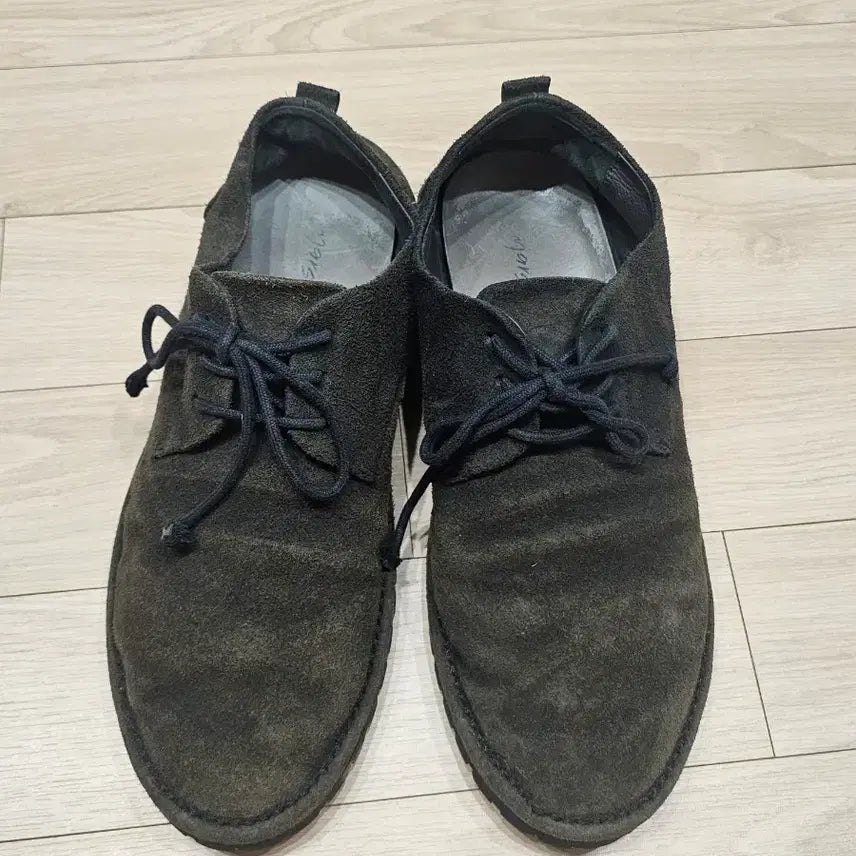 [SOLD OUT] 마르셀 스웨이드 더비 슈즈 블랙