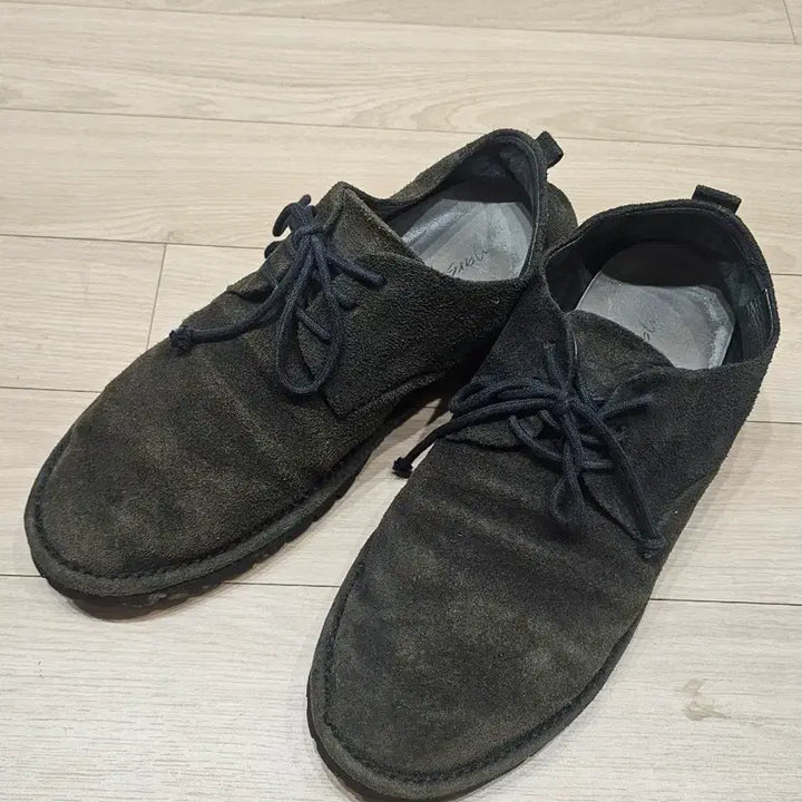 [SOLD OUT] 마르셀 스웨이드 더비 슈즈 블랙