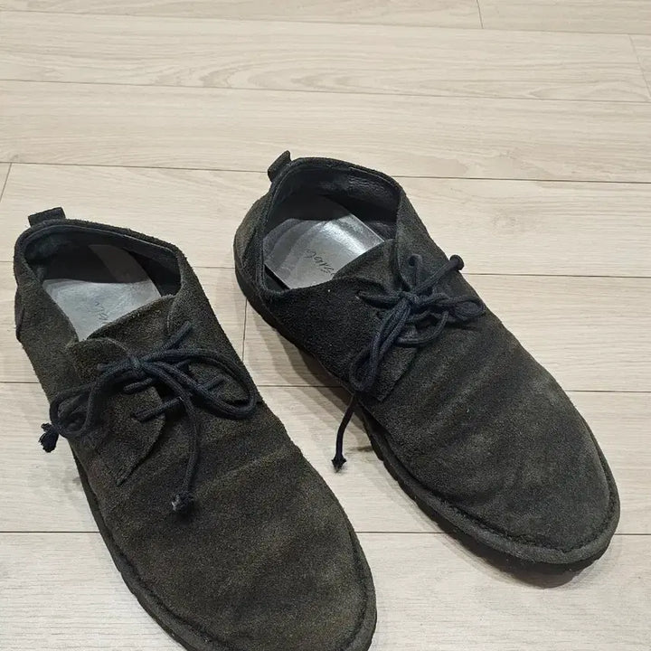 [SOLD OUT] 마르셀 스웨이드 더비 슈즈 블랙
