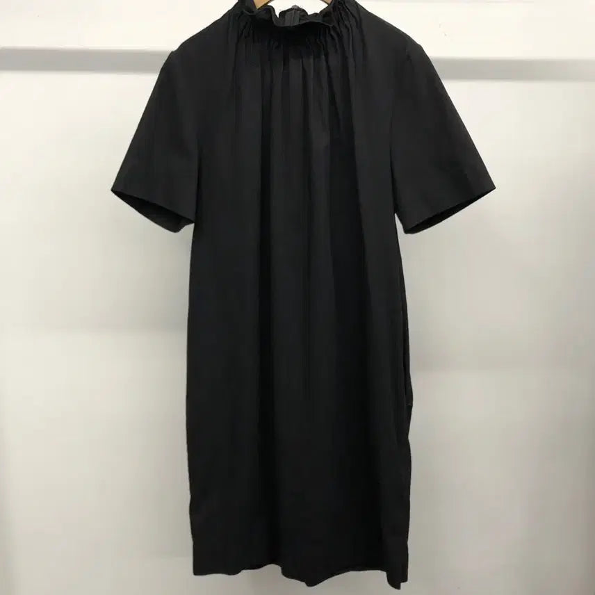 [BUNJANG] COS Shirring Neck Short Sleeve Dress Size 40 / 코스 셔링넥 반팔 원피스 40사이즈
