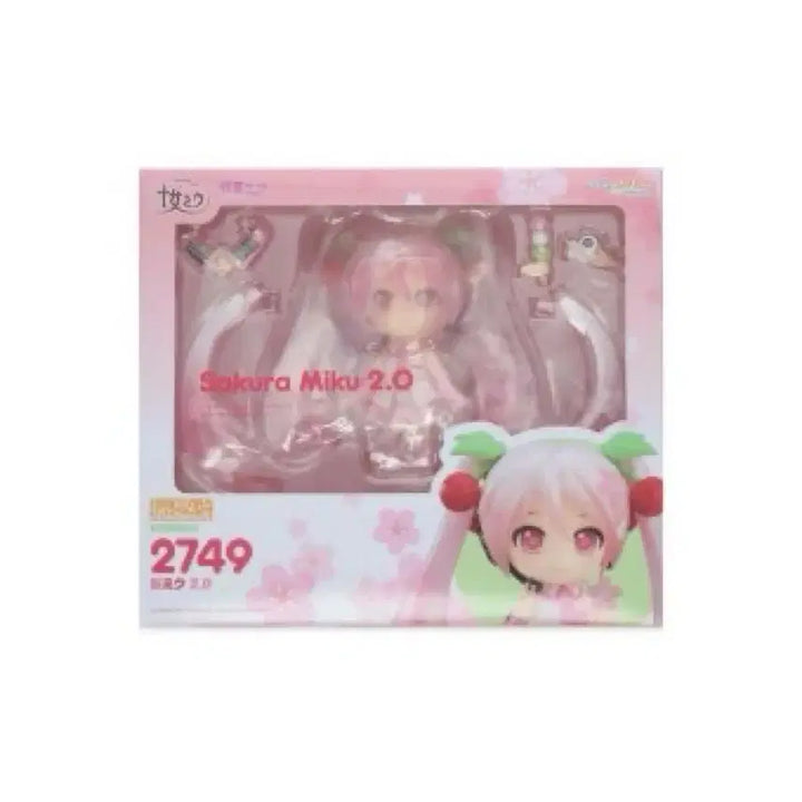 [BUNJANG] Sakura Miku 2.0 Figure (Sealed) / [미개봉] 사쿠라 미쿠 2749 넨도로이드 2.0