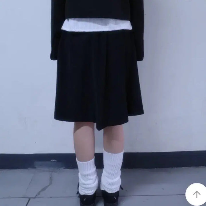 [BUNJANG] Jucu Suede Midi Skirt - Black / 미디스커트 블랙 주쿠 스웨이드 에이블리 치마 일본스타일