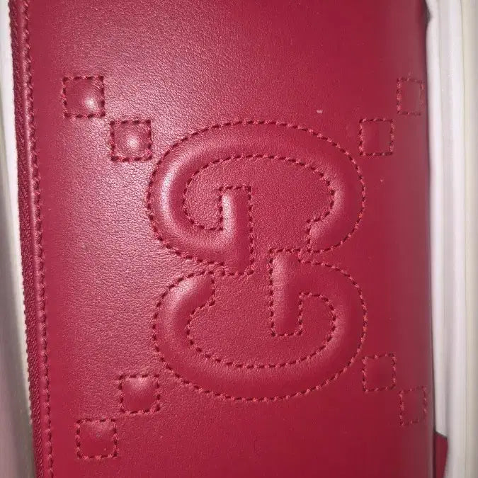 [BUNJANG] Gucci GG Embossed Zip Long Wallet Red / 구찌 GG 엠보 지퍼 장지갑 레드