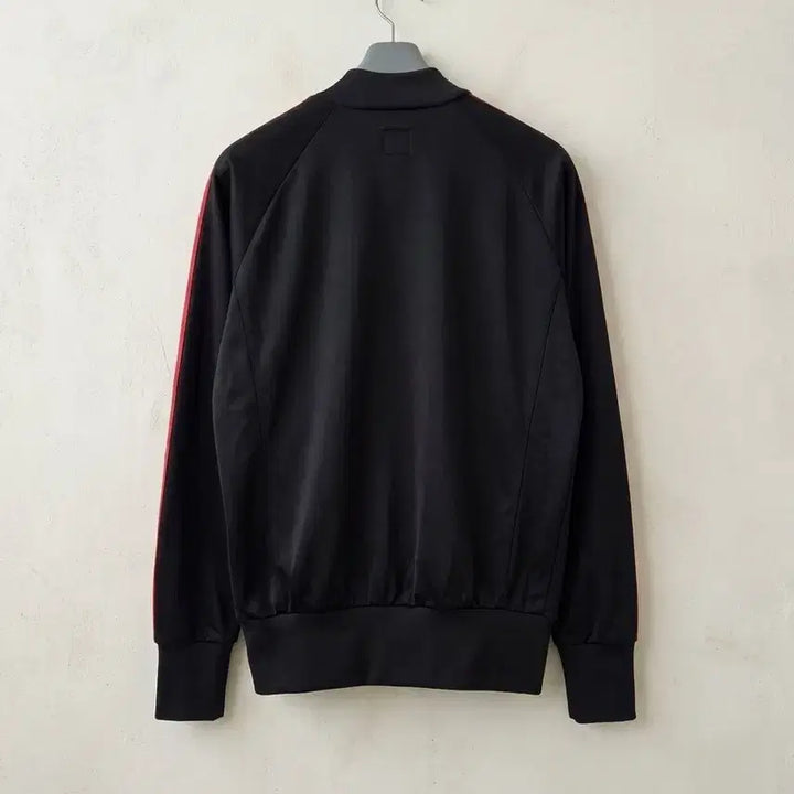 [BUNJANG] Adidas Superstar Track Top Jersey Black Red 100 / 아디다스 슈퍼스타 트랙탑 져지 블랙 레드 100