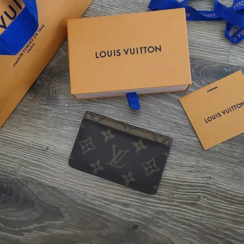 [BUNJANG] Louis Vuitton Monogram Reverse Card Holder / (마지막 가격)루이비통 모노그램 리버스 카드지갑 명품지갑반지갑프라다디올셀