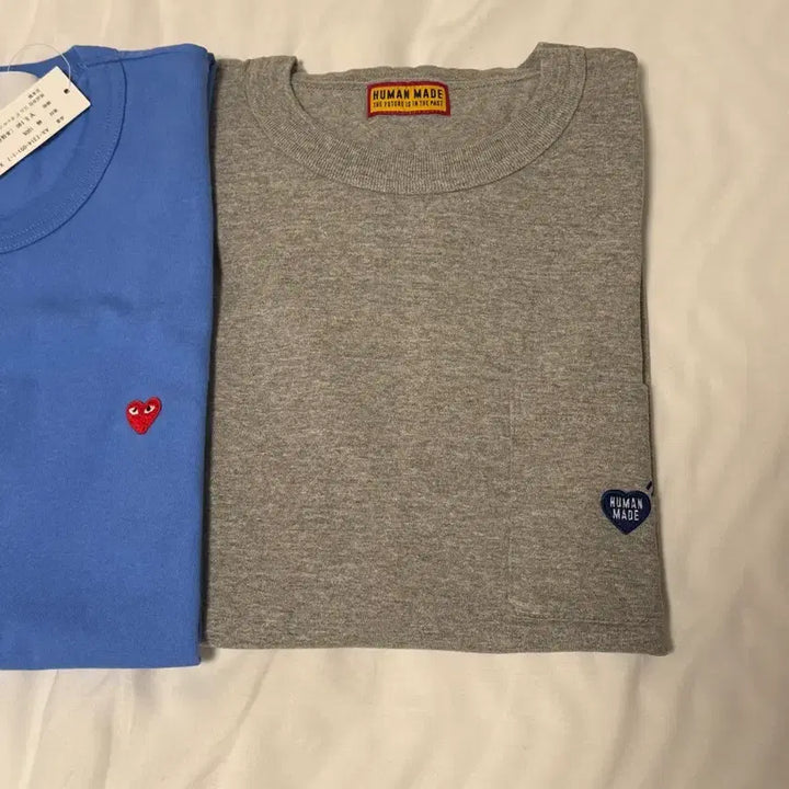 [BUNJANG] Human Made Grey Pocket T-Shirt / 휴먼메이드 그레이 포켓 티셔츠