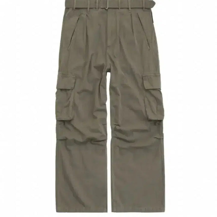 [BUNJANG] Politeru Belted Cargo Deep Beige / 2) 폴리테루 벨티드 카고 딥베이지
