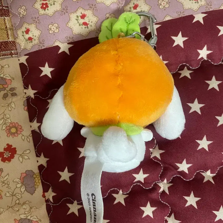 [BUNJANG] ToptToy Cinnamoroll Carrot Plush Charm / 탑토이 과일 시나모롤 당근