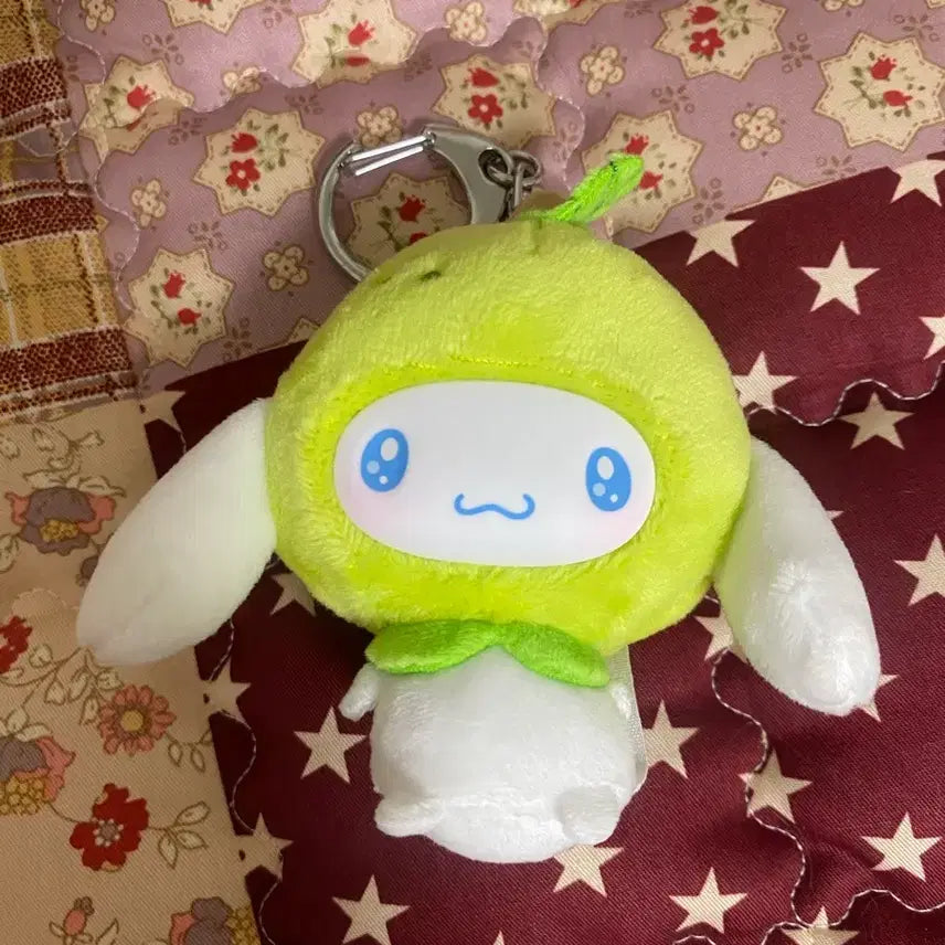 [BUNJANG] ToptToy Cinnamoroll Pear Keychain / 탑토이 산리오 야채 과일 시나모롤 배 키링