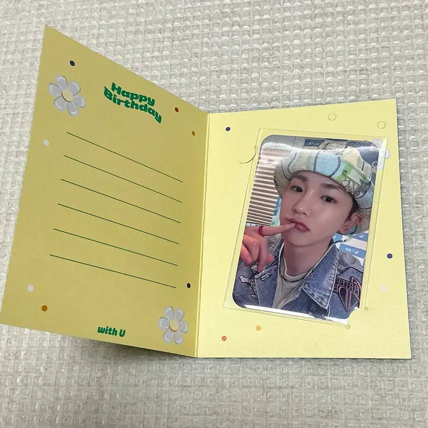 [BUNJANG] SHINee Key Everland Birthday With U Photocard / 샤이니 키 에버랜드 생일축하 with u 포토카드