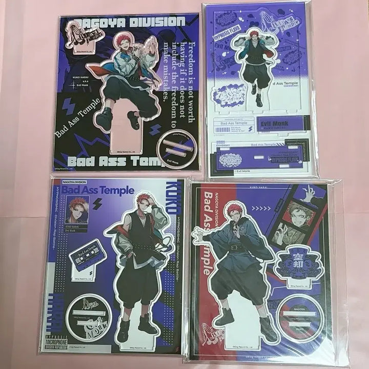 [BUNJANG] Hypnosis Mic Nagoya Division Kuko (Flava Acrylic, 2nd DRB Acrylic) &amp; Birthday Postcard Bundle Set / 5종일괄 히프마이 하라이쿠코 아크릴스탠드, 생일엽서 나고야디비전