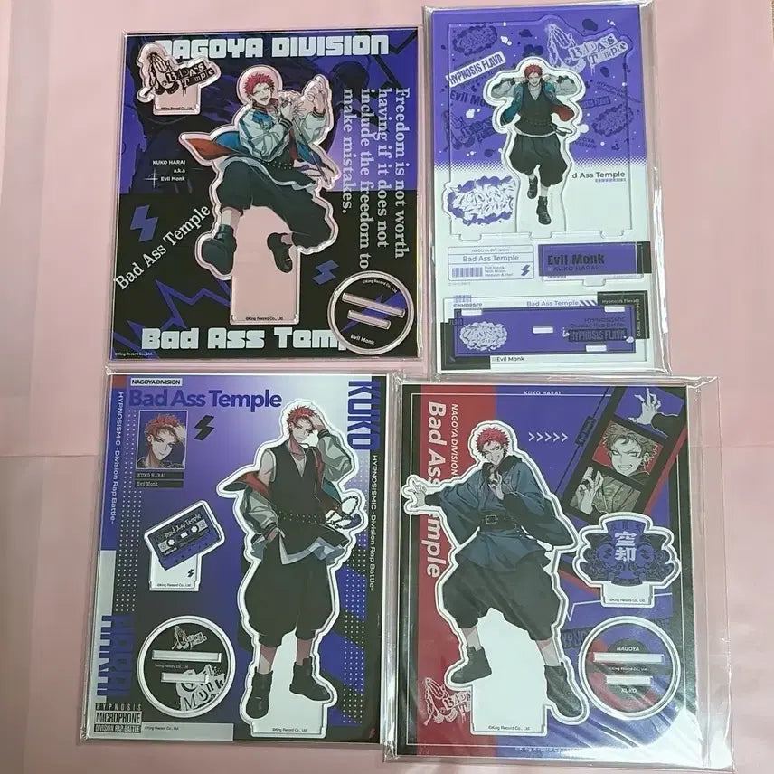 [BUNJANG] Hypnosis Mic Nagoya Division Kuko (Flava Acrylic, 2nd DRB Acrylic) &amp; Birthday Postcard Bundle Set / 5종일괄 히프마이 하라이쿠코 아크릴스탠드, 생일엽서 나고야디비전