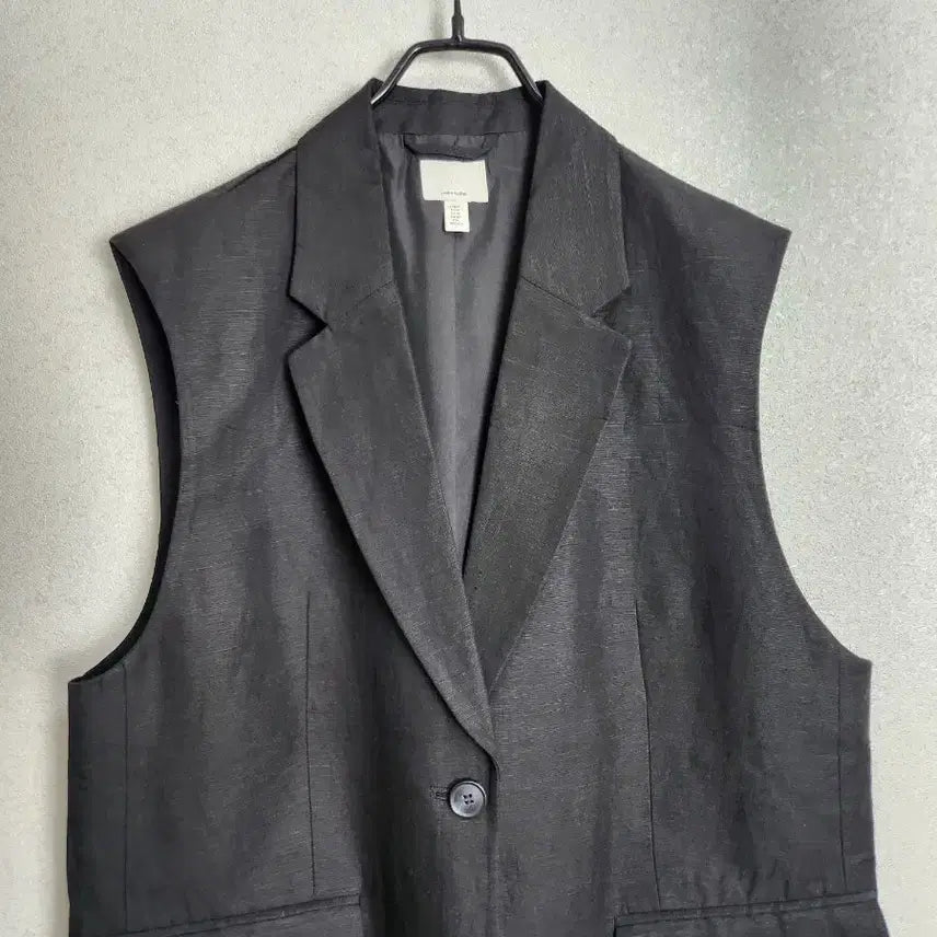 [BUNJANG] H&amp;M Linen Vest / H&amp;M 린넨 베스트66 (새제품)
