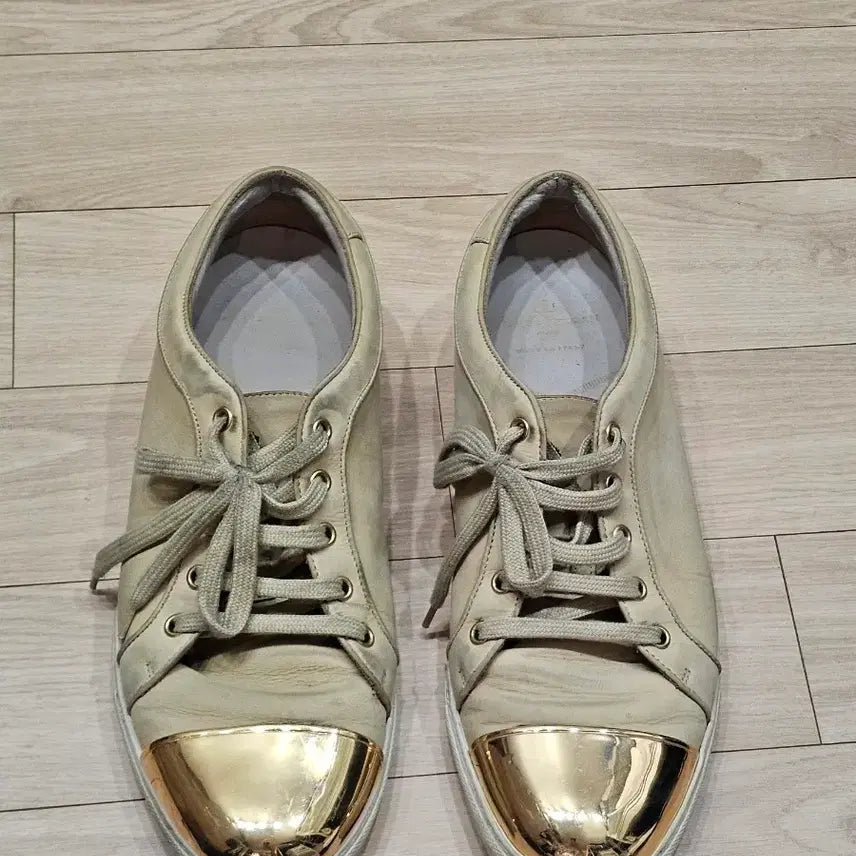 [BUNJANG] Louis Leeman Gold Toe Sneakers Size 42 / [정품] 루이스 리만 골드토 스니커즈 42