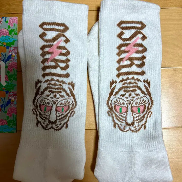 [BUNJANG] OSARI Tiger Socks Gift Set (2 Pairs) / 오사리 OSARI 호랑이 양말 선물세트 2족