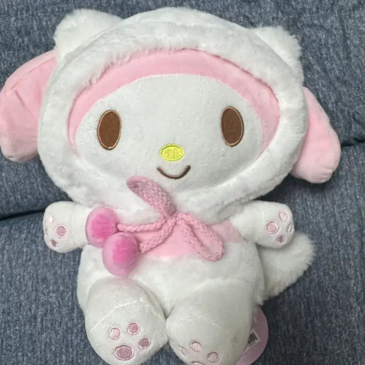 [BUNJANG] My Melody Cat Plush Doll / 마이멜로디 고양이 인형 판매