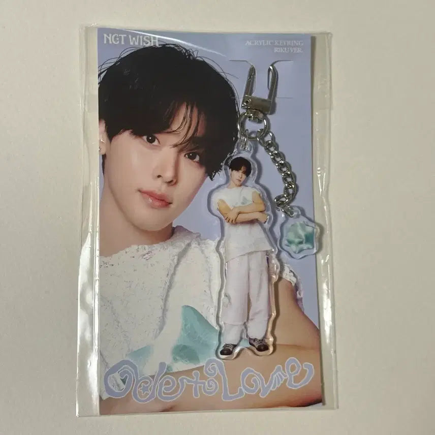 [SOLD OUT] 엔시티 위시 오드투러브 팝업 리쿠 아크릴키링