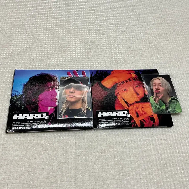 [BUNJANG] SHINee HARD Album Bundle Set with Photocards / 포카포함 샤이니 하드 앨범 두개 일괄판매