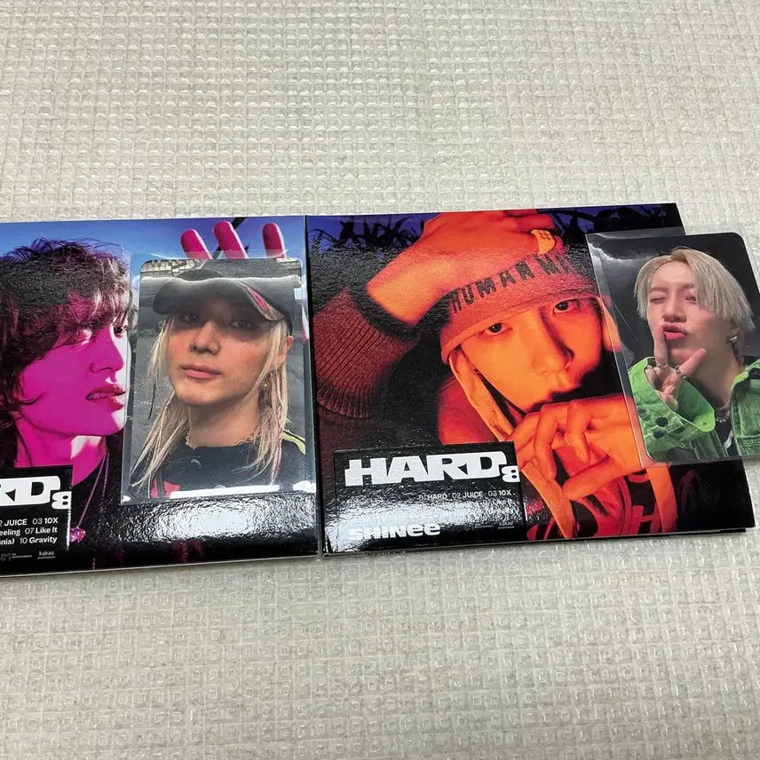 [BUNJANG] SHINee HARD Album Bundle Set with Photocards / 포카포함 샤이니 하드 앨범 두개 일괄판매