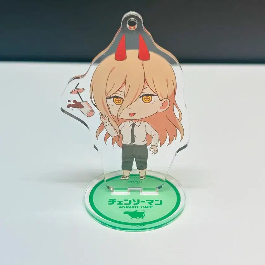 [BUNJANG] Chainsaw Man Animate Collab Cafe Power Acrylic Stand Keychain / 체인소맨 애니메이트 콜라보 카페 아크릴 스탠드 키홀더 파워