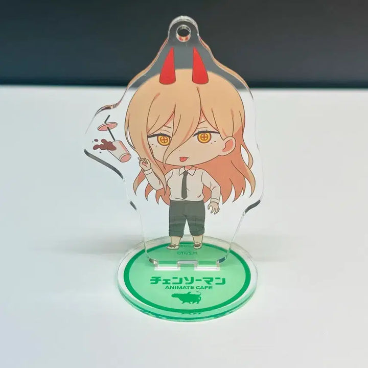 [BUNJANG] Chainsaw Man Animate Collab Cafe Power Acrylic Stand Keychain / 체인소맨 애니메이트 콜라보 카페 아크릴 스탠드 키홀더 파워