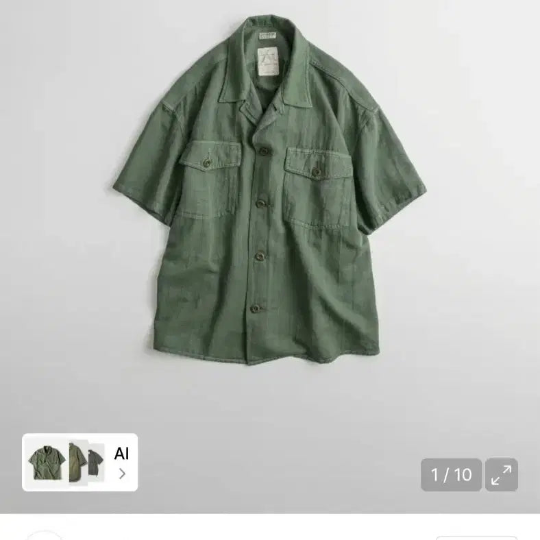 [BUNJANG] BEHAVEUR 26SS Pherdy Short Sleeve Shirt Size 4 / [4]비헤비어 퍼티그 반팔 셔츠 새상품 26ss