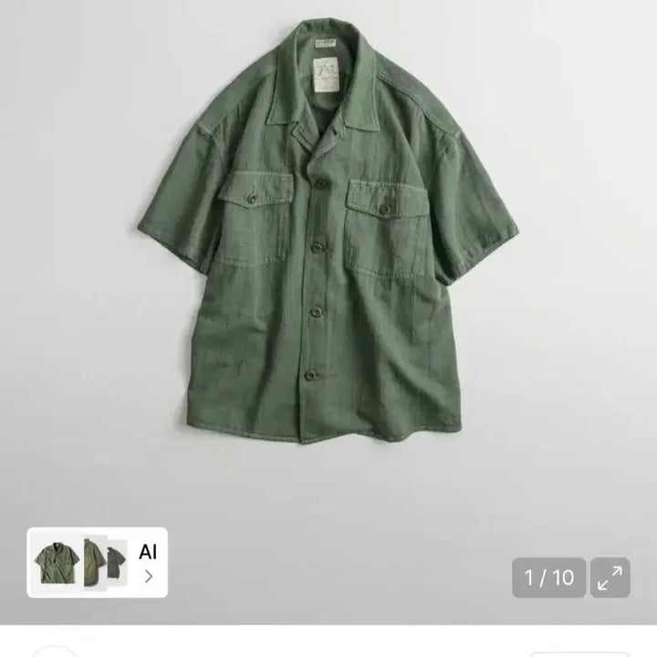 [BUNJANG] BEHAVEUR 26SS Pherdy Short Sleeve Shirt Size 4 / [4]비헤비어 퍼티그 반팔 셔츠 새상품 26ss