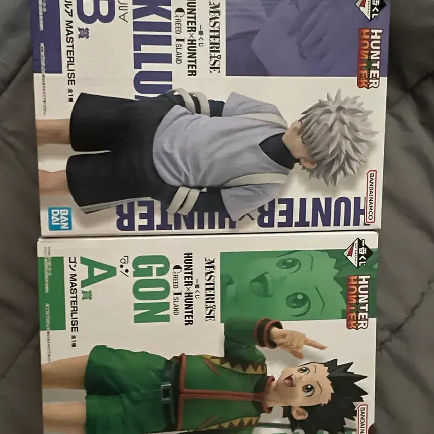 [BUNJANG] Hunter x Hunter Ichiban Kuji Grid Island Gon &amp; Killua Figure Bundle / (급처) 헌터x헌터 제일복권 그리드아일랜드 곤 키르아 피규어 일괄