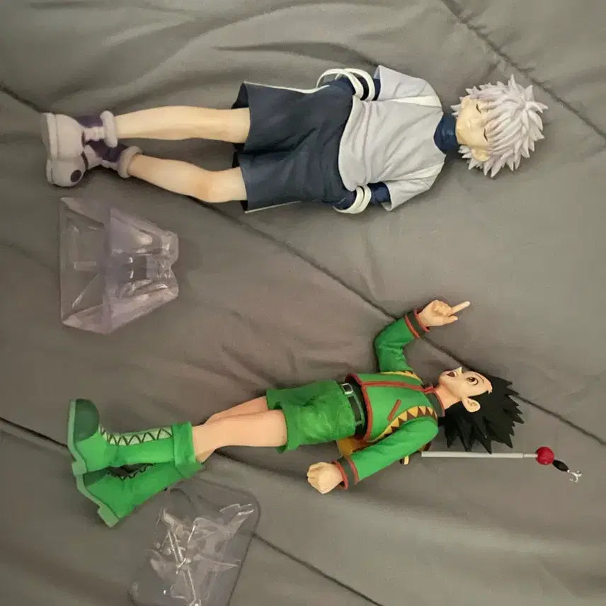[BUNJANG] Hunter x Hunter Ichiban Kuji Grid Island Gon &amp; Killua Figure Bundle / (급처) 헌터x헌터 제일복권 그리드아일랜드 곤 키르아 피규어 일괄