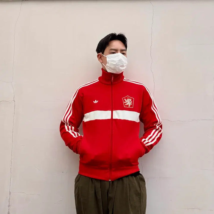 [BUNJANG] Adidas Czechoslovakia National Team Track Top Jacket / M)아디다스 X 체코슬로바키아 국대 트랙탑