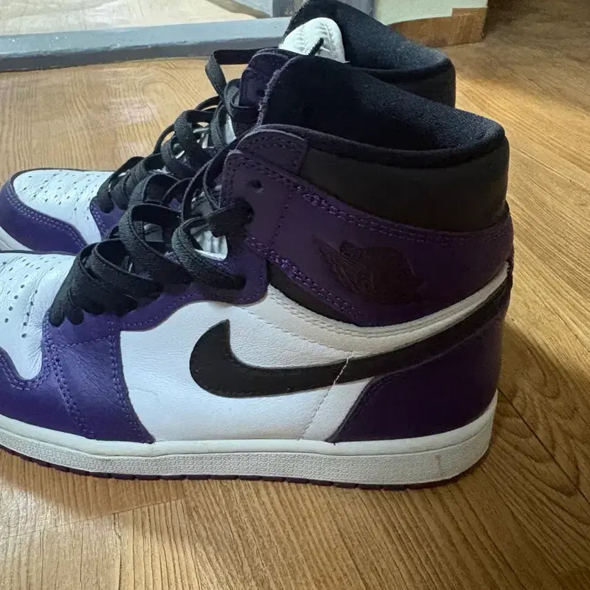 [BUNJANG] Air Jordan 1 Court Purple Sneakers / 조던1 코트퍼플 265 판매