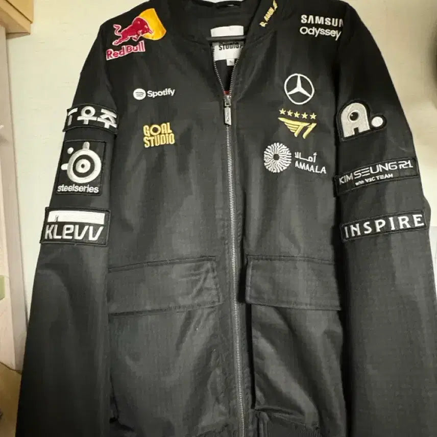 [BUNJANG] T1 2025 Worlds Uniform Jacket XL / 2025 T1 월즈 유니폼 자켓 노마킹 xl