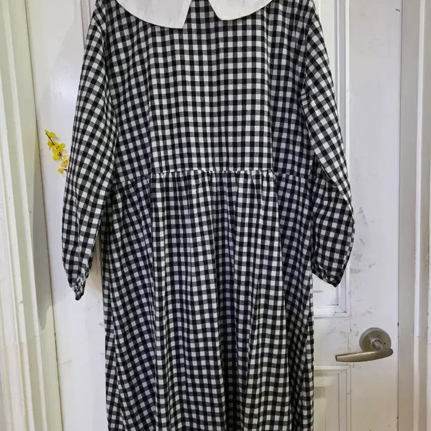 [BUNJANG] Linen Cotton Long Dress / 봄 빅사이즈  디자인이쁜 고급스런  린넨  면 롱원피스  가슴단면 62