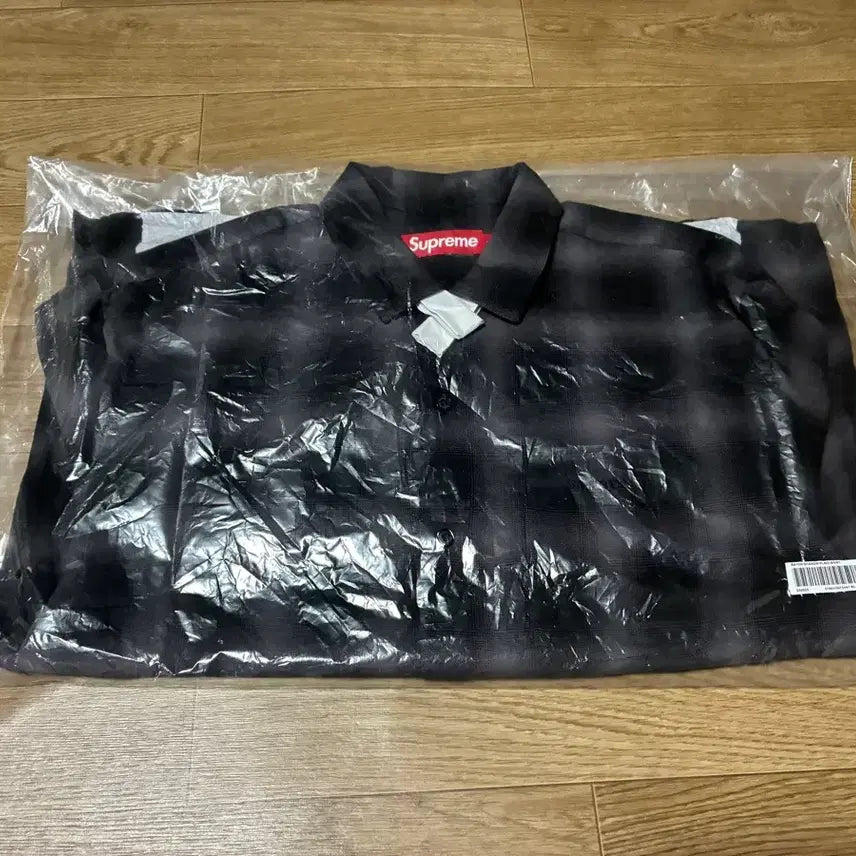 [BUNJANG] Supreme Rayon Shadow Plaid Shirt / M) 슈프림 레이온 쉐도우 플레이드 셔츠