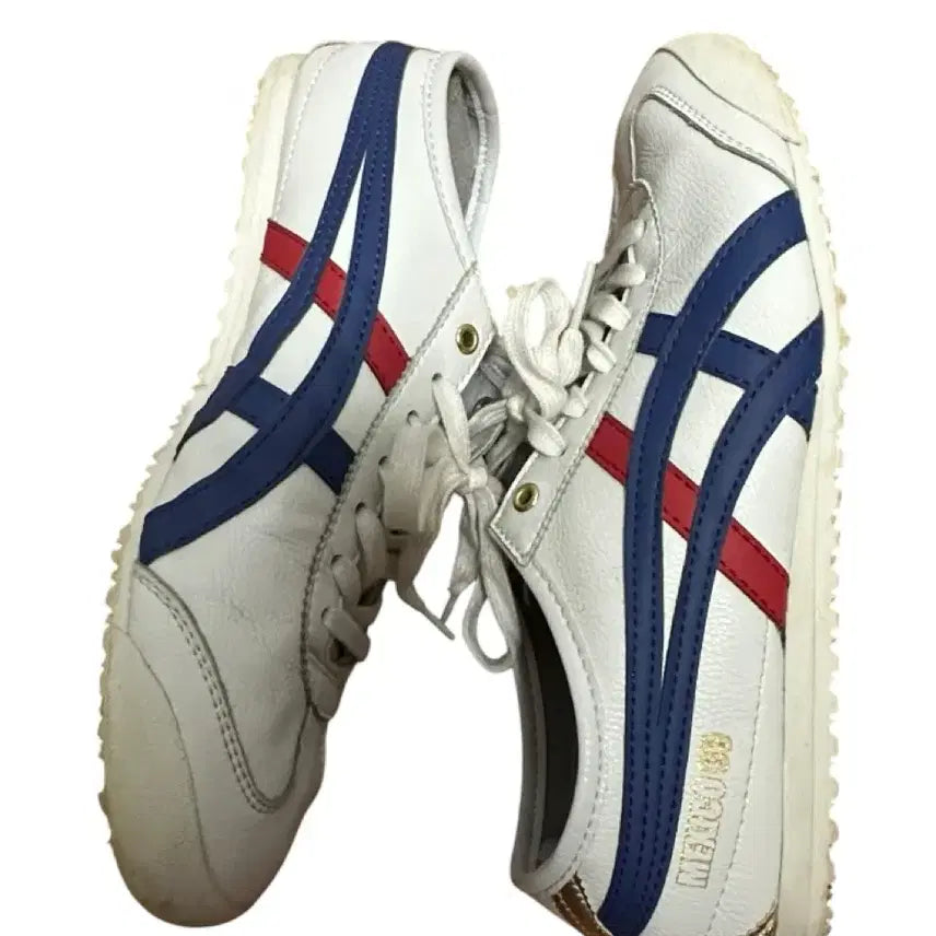 [BUNJANG] Onitsuka Tiger Mexico 66 Sneakers (White/Blue/Red) - Size 270 / 오니츠카타이거 멕시코66 스니커즈 270